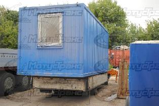 Особенности перевозки бытовок