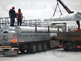 Особенности транспортировки труб